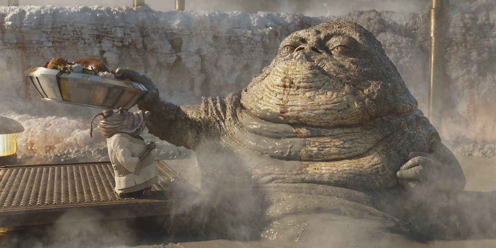 Cameo surprise de Jabba the Hutt dans la série Skeleton Crew